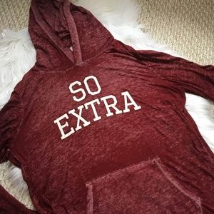 Modern Lux "So Extra" Red Hoodie